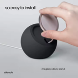 Premium silicone MS2 wireless charging stand