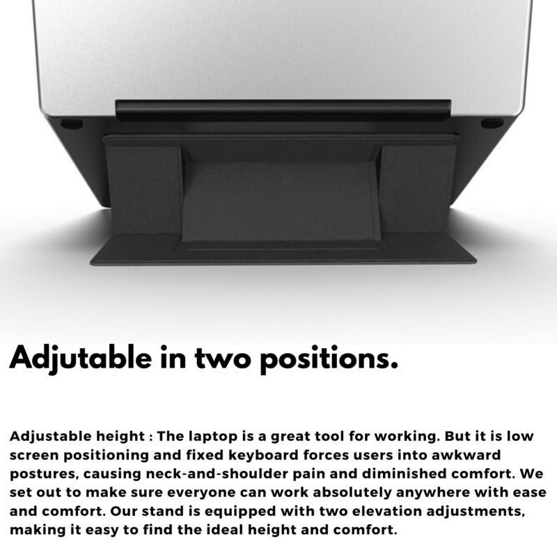 Foldable & Sleek PaperLight | Sturdy MacBook Laptop Stand