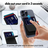 MagFlip Pro – Magnetic MagSafe Wallet for 3 Cards