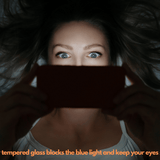 AntiGlare Tempered Glass for RealMe 7 Pro Blue Light Blocking Glass.