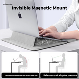 Laptop Sleeve With Stand ( PU Leather )