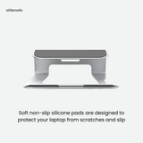 Ergonomic Aluminium Laptop Stand _ The Perfect Stand And Height