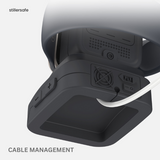 Apple Retro Watch Typewriter Stand + Cable Management