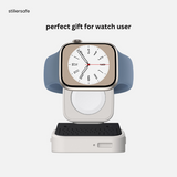 Apple Retro Watch Typewriter Stand + Cable Management