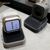 Apple Retro Watch Typewriter Stand + Cable Management