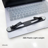 Sleek Foldable Ergonomic Laptop Stand - Aluminium Alloy Material