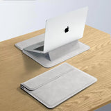 Laptop Sleeve With Stand ( PU Leather )