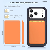 MagSafe GripWallet – Premium Silicone, Vivid Colors, Anti-Slip Design