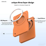 MagSafe GripWallet – Premium Silicone, Vivid Colors, Anti-Slip Design