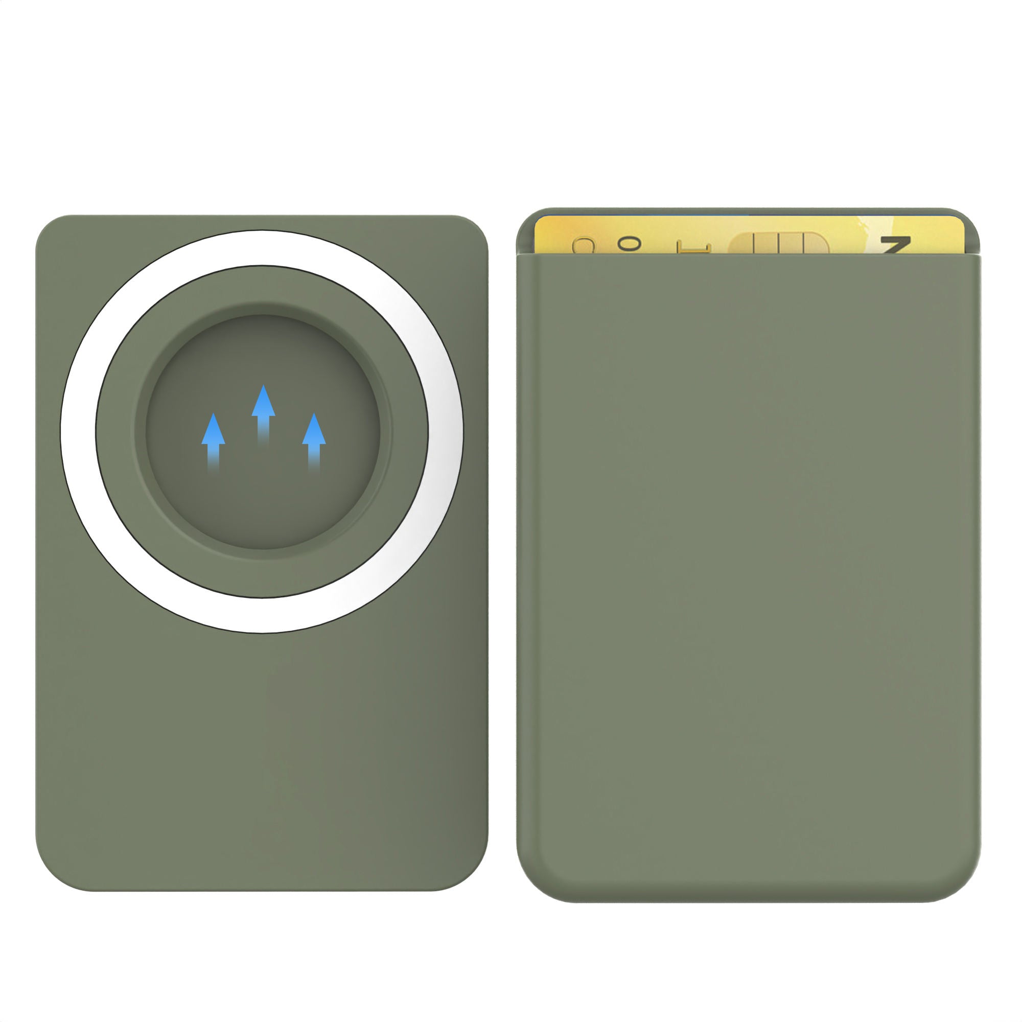 MagSafe GripWallet – Premium Silicone, Vivid Colors, Anti-Slip Design