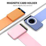 MagSafe GripWallet – Premium Silicone, Vivid Colors, Anti-Slip Design