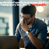 AntiGlare Eye + Face Skin Protection Screen for Sony Laptop Blue Light Blocking ABCS screen.