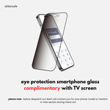 Anti Glare Eye Protection Screen for TV Blue Light Blocking Screen (Non Acrylic) - Screen Break Protection.
