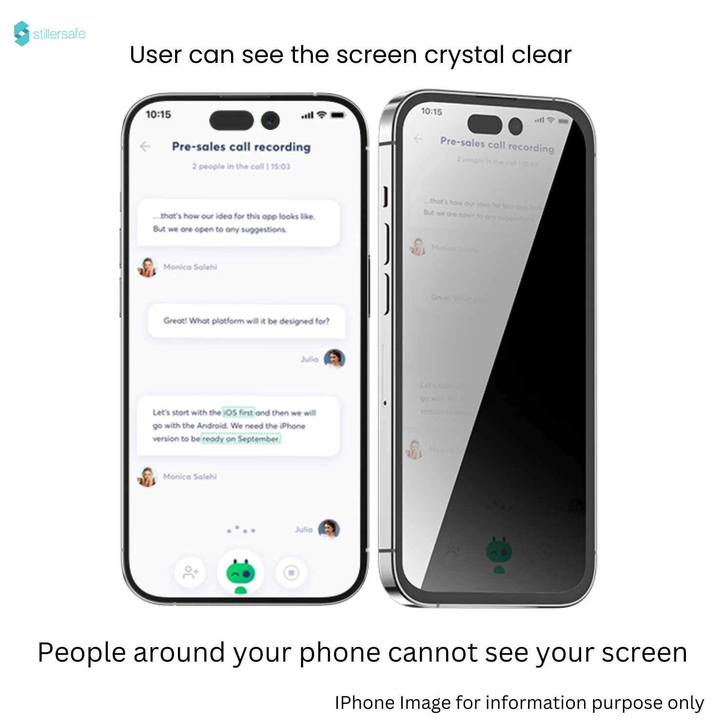Apple iPhone 11 Screen Protector - Privacy Lite